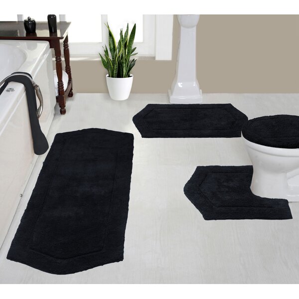 Bathroom Set Toilet Seat Mat Tank Lid Top Cover Warm Washable Cloth 3PC 8 Types 