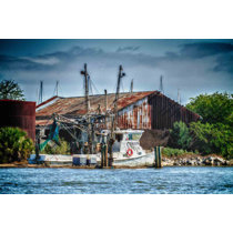Sepia Shimp Boat Giclee Stretched Canvas Artwork 30 x 30 Global Gallery Brookview Studio Sepia Shimp Boat Giclee Stretched Canvas Artwork 30 x 30 Global Gallery Brookview Studio