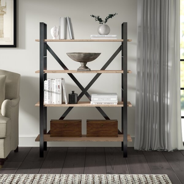 Blonde Etagere Bookcase By Greyleigh