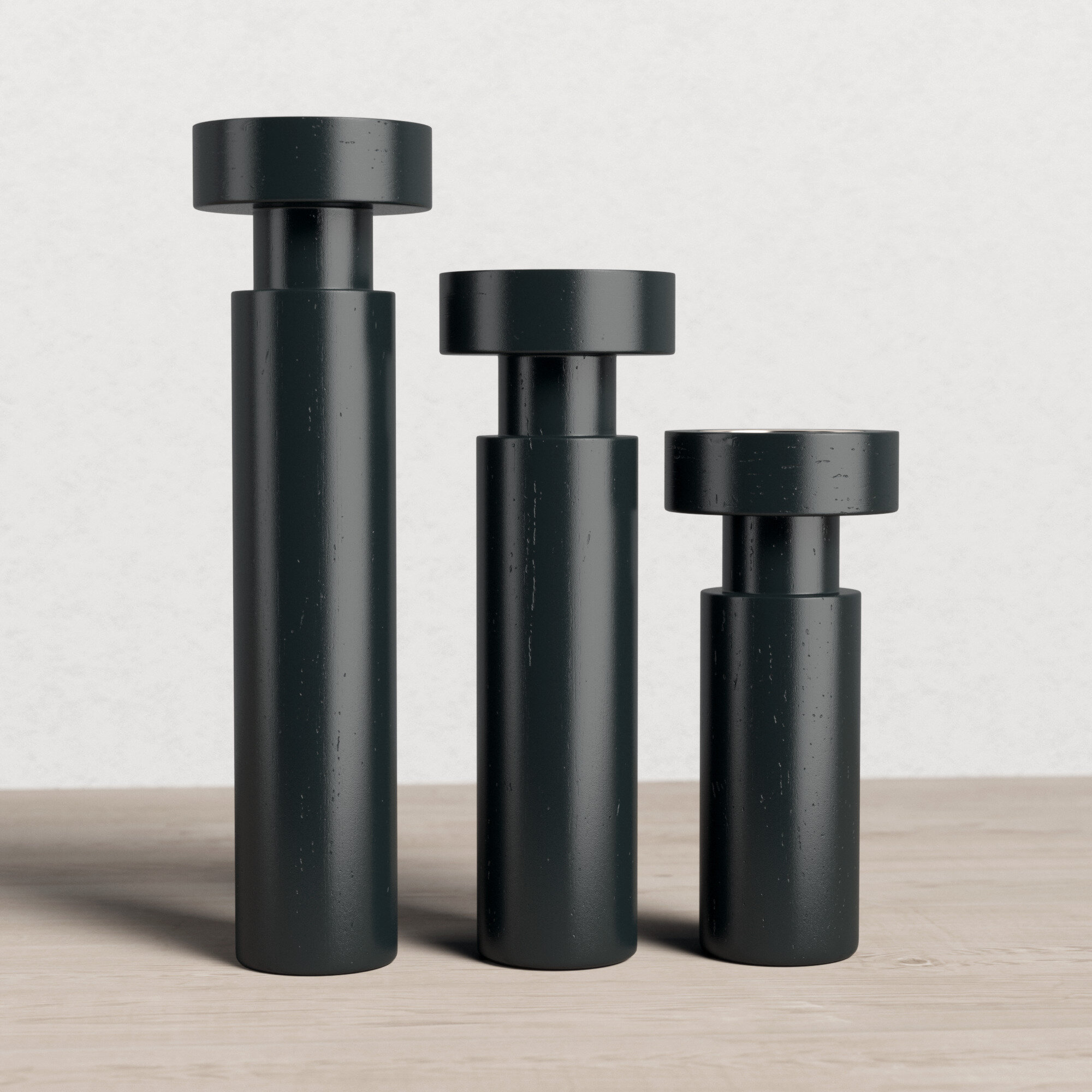 modern candlesticks