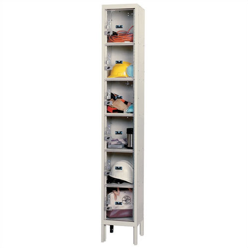 6 Tier 1 Wide Employee lockers by Hallowell