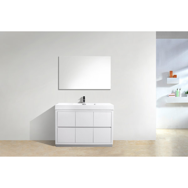 Tenafly 48 Single Bathroom Vanity Set by Wade Logan