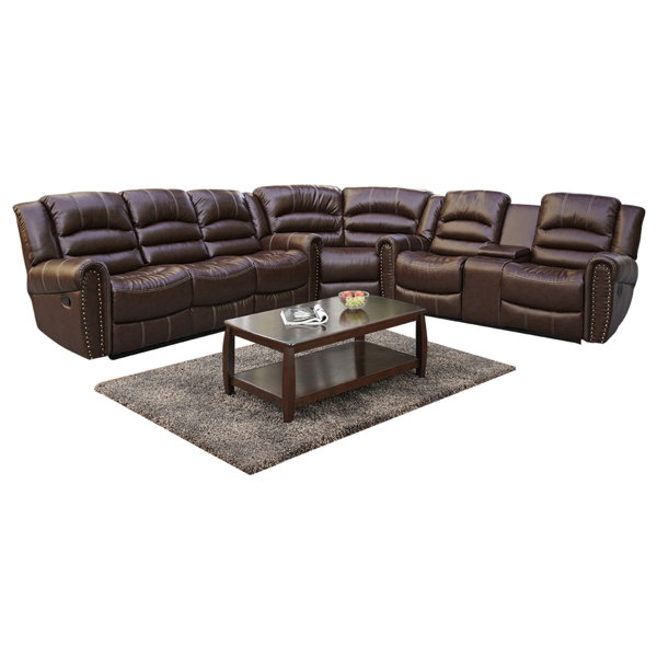 Zander Symmetrical Reclining Sectional By Red Barrel Studio Great Reviews