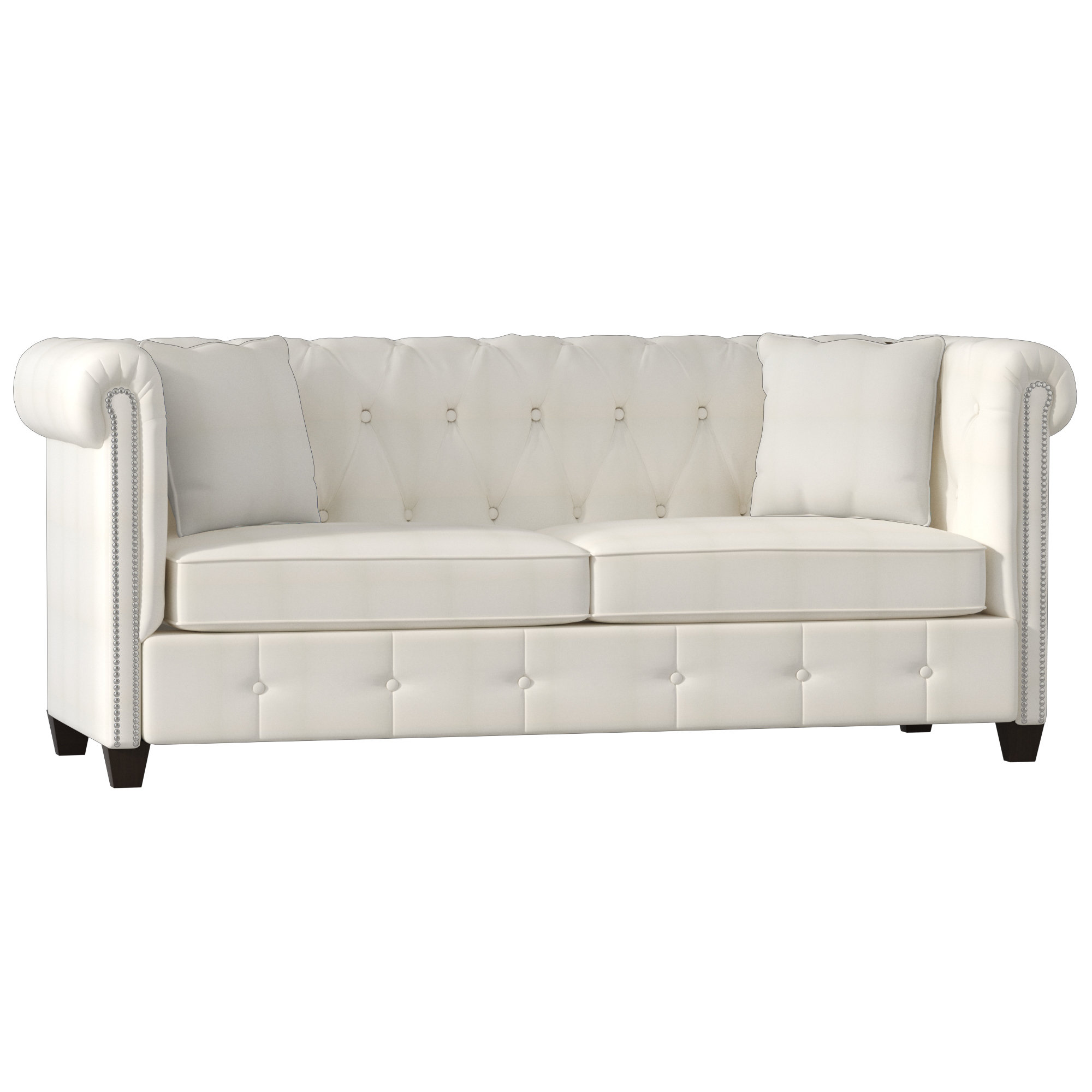 Wayfair Custom Upholstery Josephine Tufted Chesterfield Sofa Wayfair Custom Upholstery Josephine Tufted Chesterfield Sofa Reviews