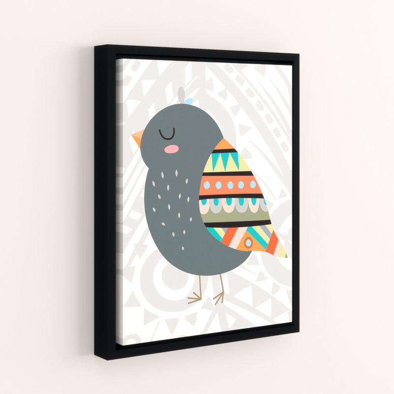 Viv Rae Aida Tribal Bird Framed Art Wayfair