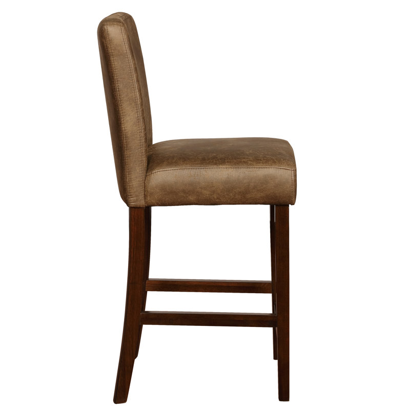 Loon Peak Bear Lake 24 Distressed Brown Bar Stool Reviews Bear Lake 24 Distressed Brown Bar Stool