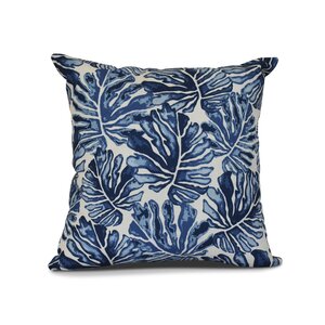 Thirlby Palm Leaves Outdoor Throw Pillow