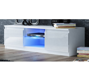 High White Gloss Tv Stands Wayfair Co Uk Yanira Tv Stand For Tvs Up To 55