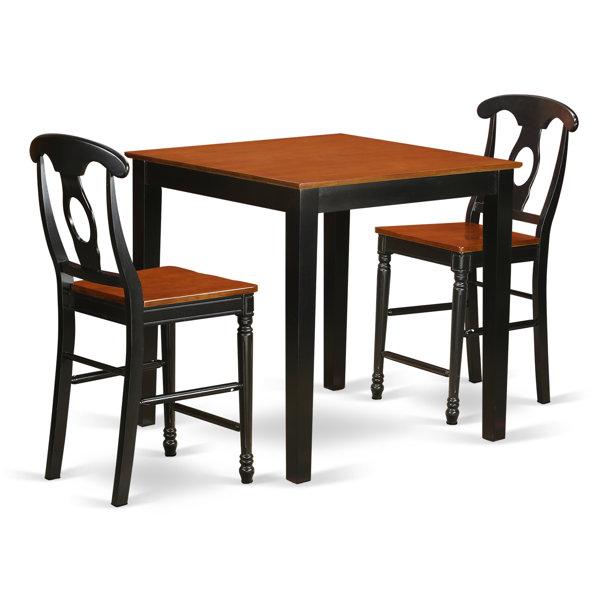 3 Piece Counter Height Pub Table Set By East West Furniture Today Sale Only