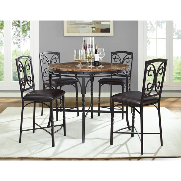 Vaughan Counter Pub Table By Fleur De Lis Living New