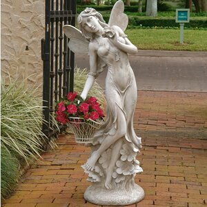 Lillian The Flower Fairy Garden Statue