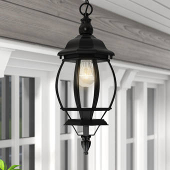 Astoria Grand Jenison 3 Bulb 16 H Outdoor Hanging Lantern Reviews Wayfair