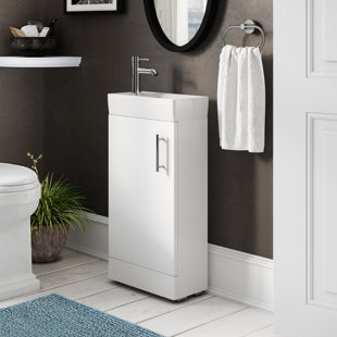Slimline Vanity Unit Wayfair Co Uk Delaware 400mm Free Standing Vanity Unit