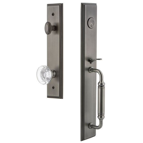 Carré C Grip Dummy Handleset with Interior Knob by Grandeur