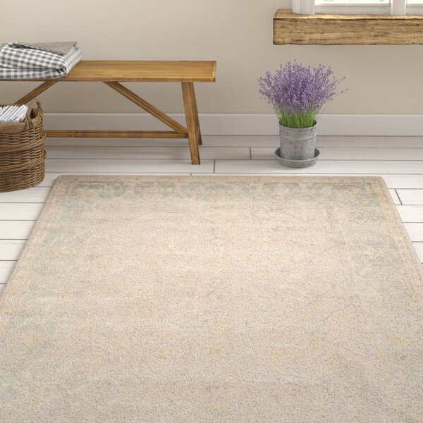 Brune Hand Tufted Putty Area Rug by One Allium Way