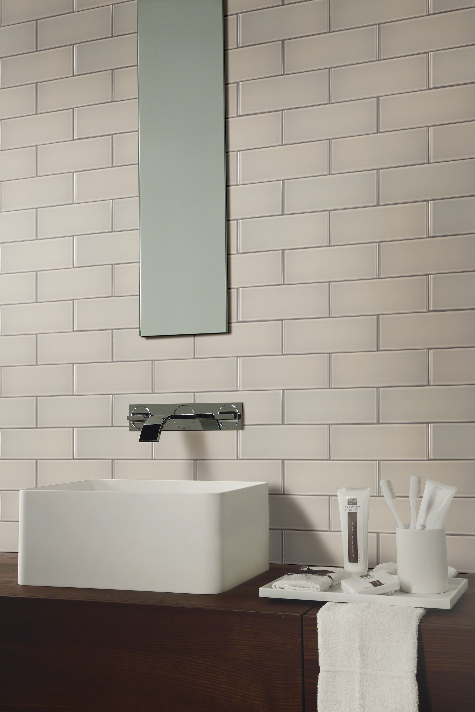 Pebble 3 X 9 Gl Subway Tile In Gray Pebble 3 X 9 Gl Subway Tile In Gray