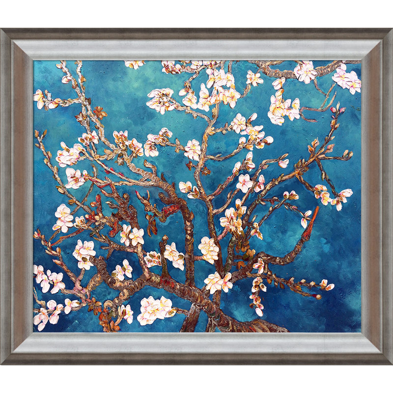 La Pastiche Branches Of An Almond Tree By Vincent Van Gogh