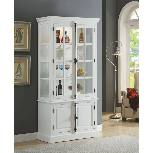 Crewellwalk Lighted Curio Cabinet By Darby Home Co Best