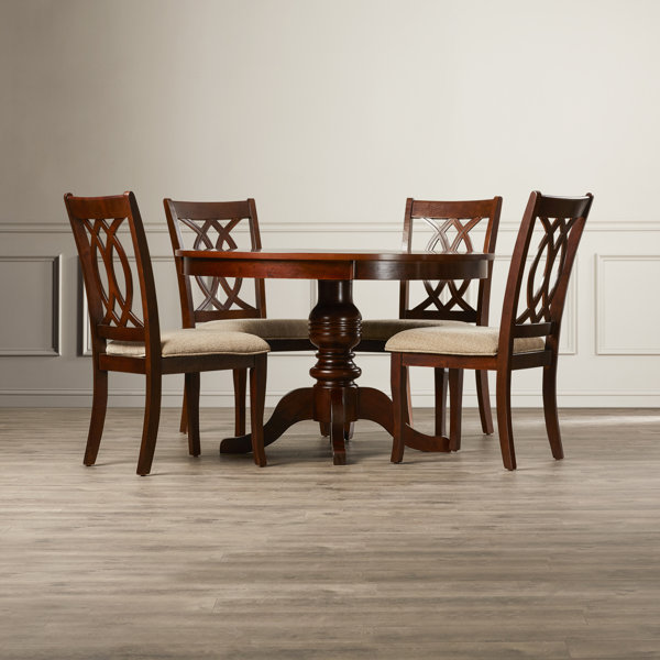Freeport 5 Piece Solid Wood Dining Set By Astoria Grand Fresh
