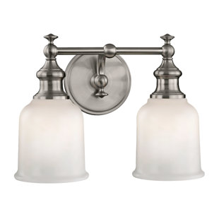 Best Combe 2-Light Vanity Light By Birch Lane™ Wall Lights Combe 2-Light Vanity Light By Birch Lane™ Wall Lights