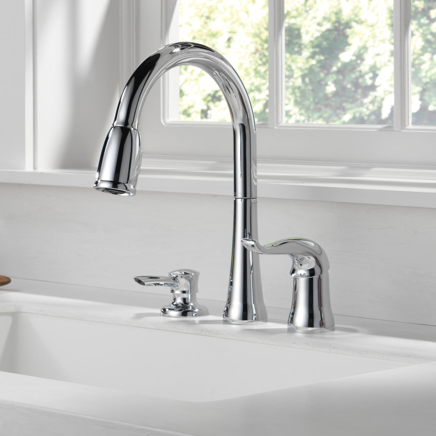 3 Hole Kitchen Faucets You Ll Love In 2021 Wayfair