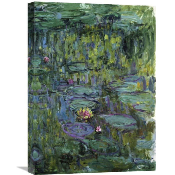 Global Gallery Water Lilies Nymphas Xi By Claude Monet