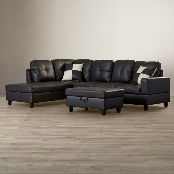 Russ Sectional with Ottoman by Andover Mills