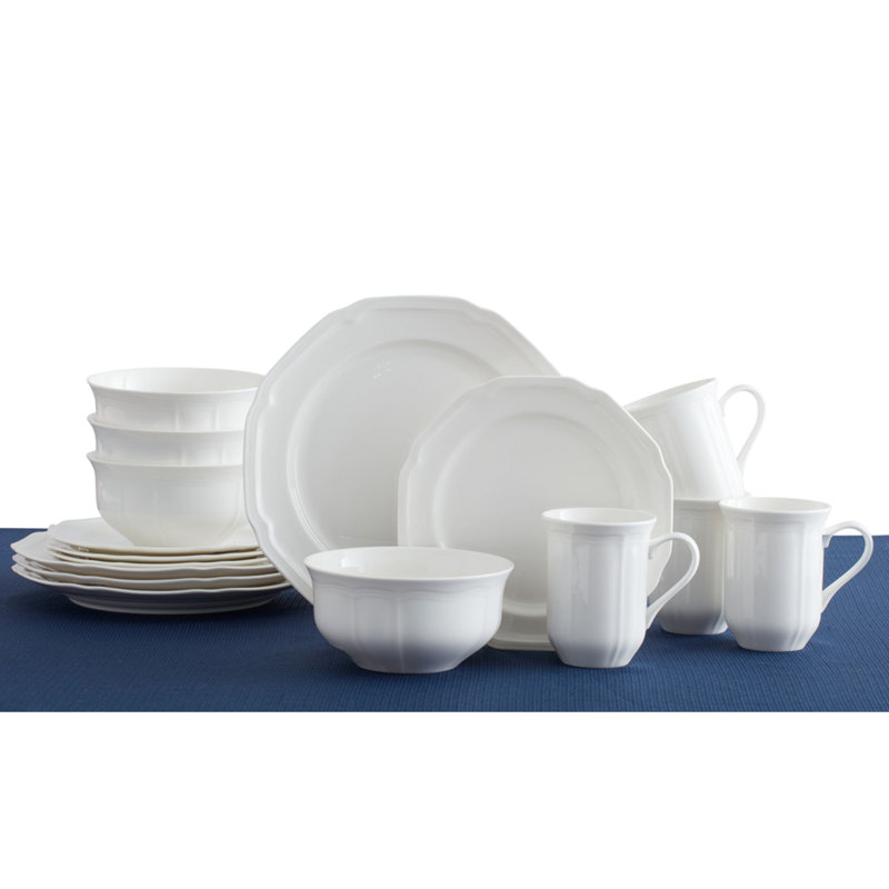 mikasa antique white dinner plate