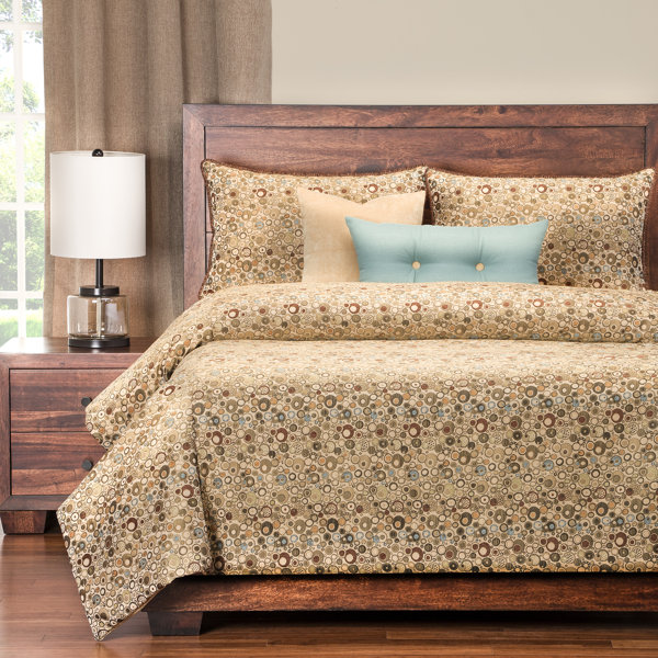 Derry 5 Piece Reversible Duvet Cover Set