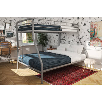 amani full over full bunk bed with trundle