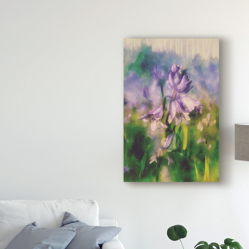 Ophelia Co Pretty Little Bluebells Oil Painting Print On