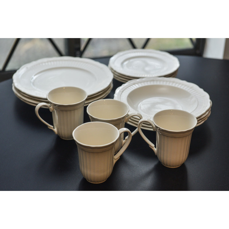 Red Vanilla Tuscan Villa 16 Piece Dinnerware Set, Service for 4 ... Red Vanilla Tuscan Villa 16 Piece Dinnerware Set, Service for 4 ...