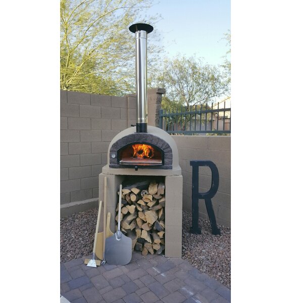 Traditional Brick Braza Wood Fire Oven by Authentic Pizza Ovens