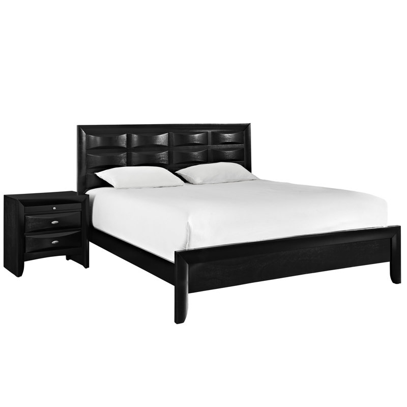 Modway Harrison Platform 2 Piece Bedroom Set Reviews Wayfair Harrison Platform 2 Piece Bedroom Set