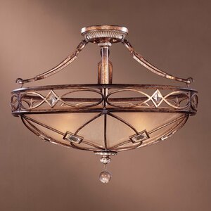 Mcmillian 3-Light Semi Flush Mount