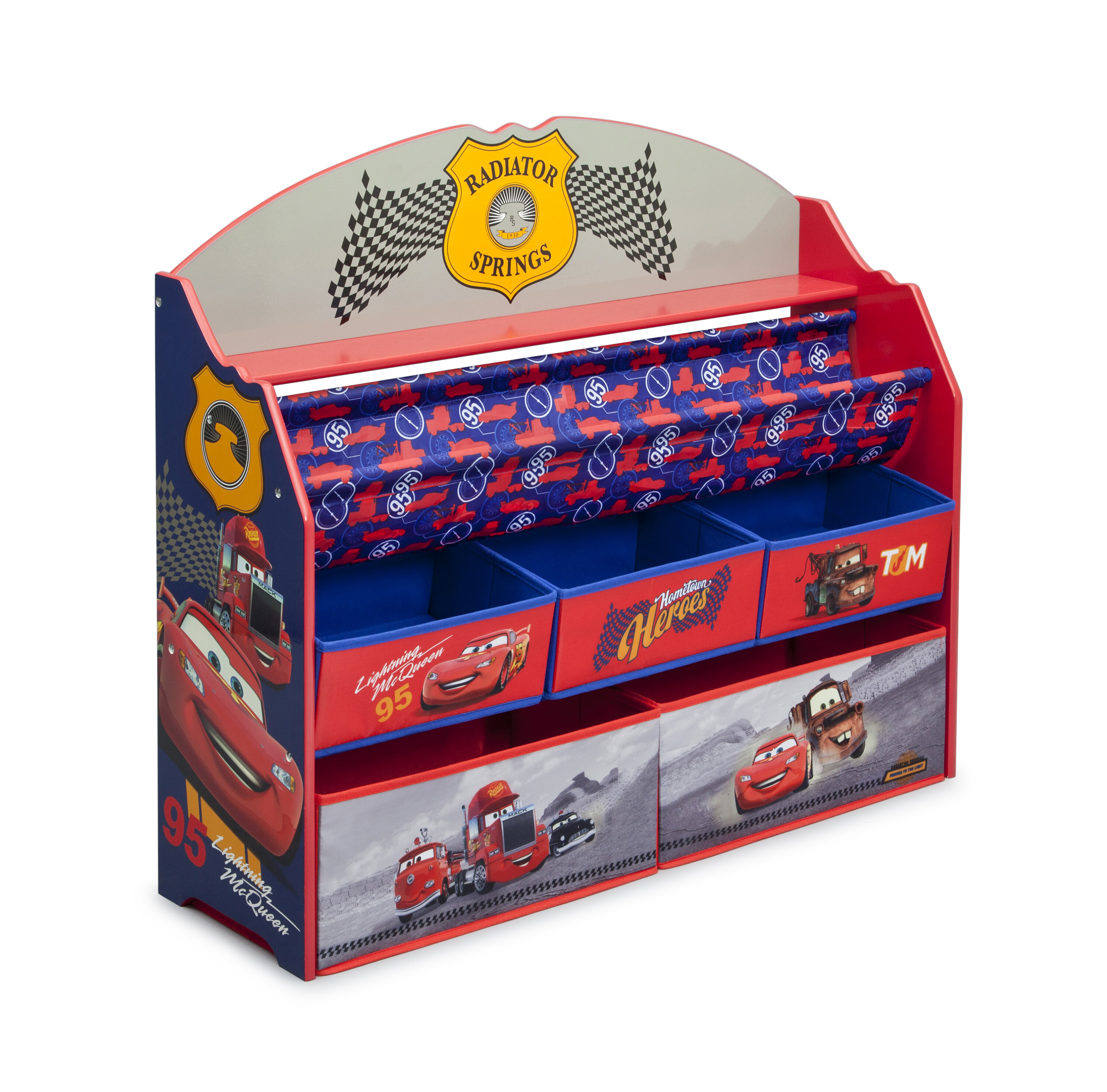 lightning mcqueen storage bin