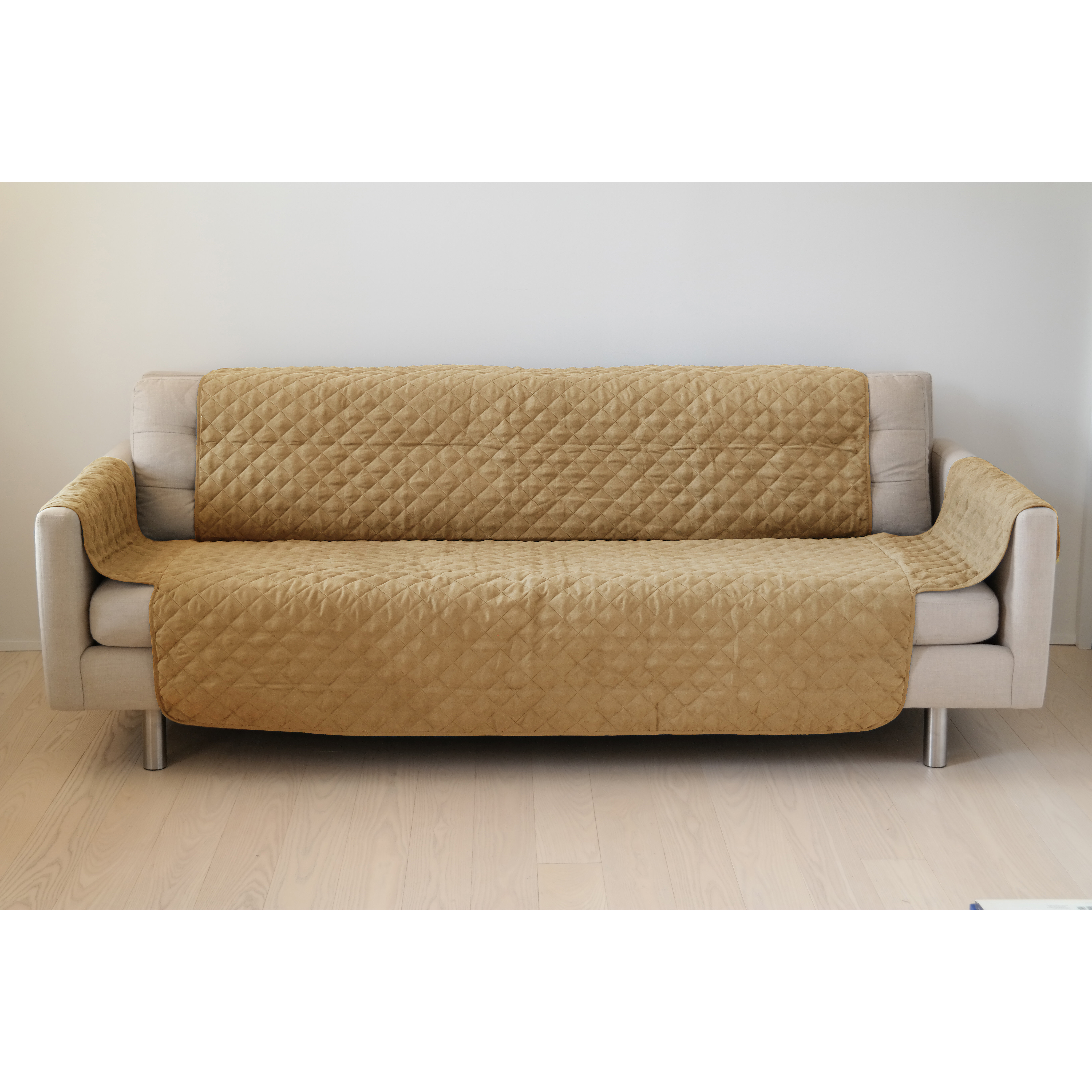 Precioustails Durable Quilted Microsuede Sofa Slipcover Reviews
