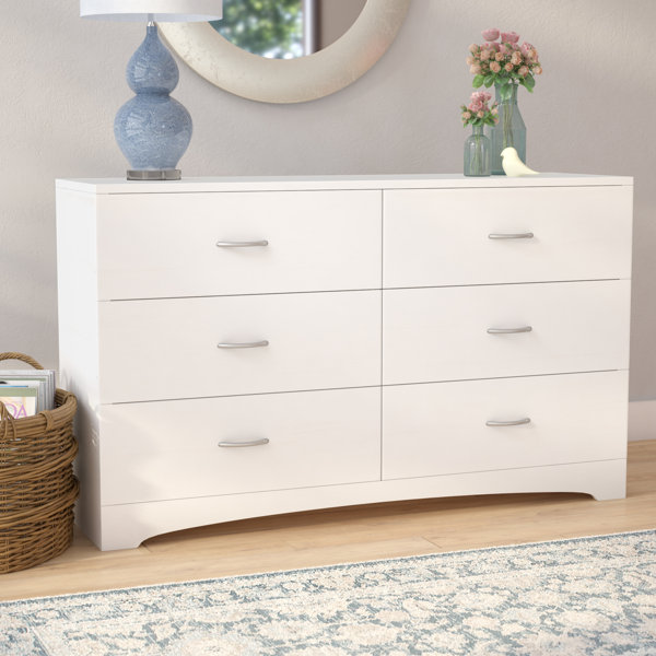 Poulson 6 Drawer Double Dresser by Andover Mills