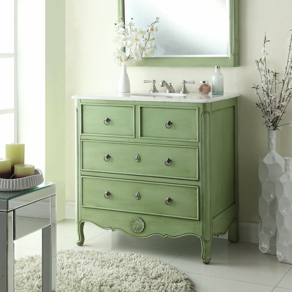 Ophelia & Co. Walburn 34" Single Bathroom Vanity & Reviews ...