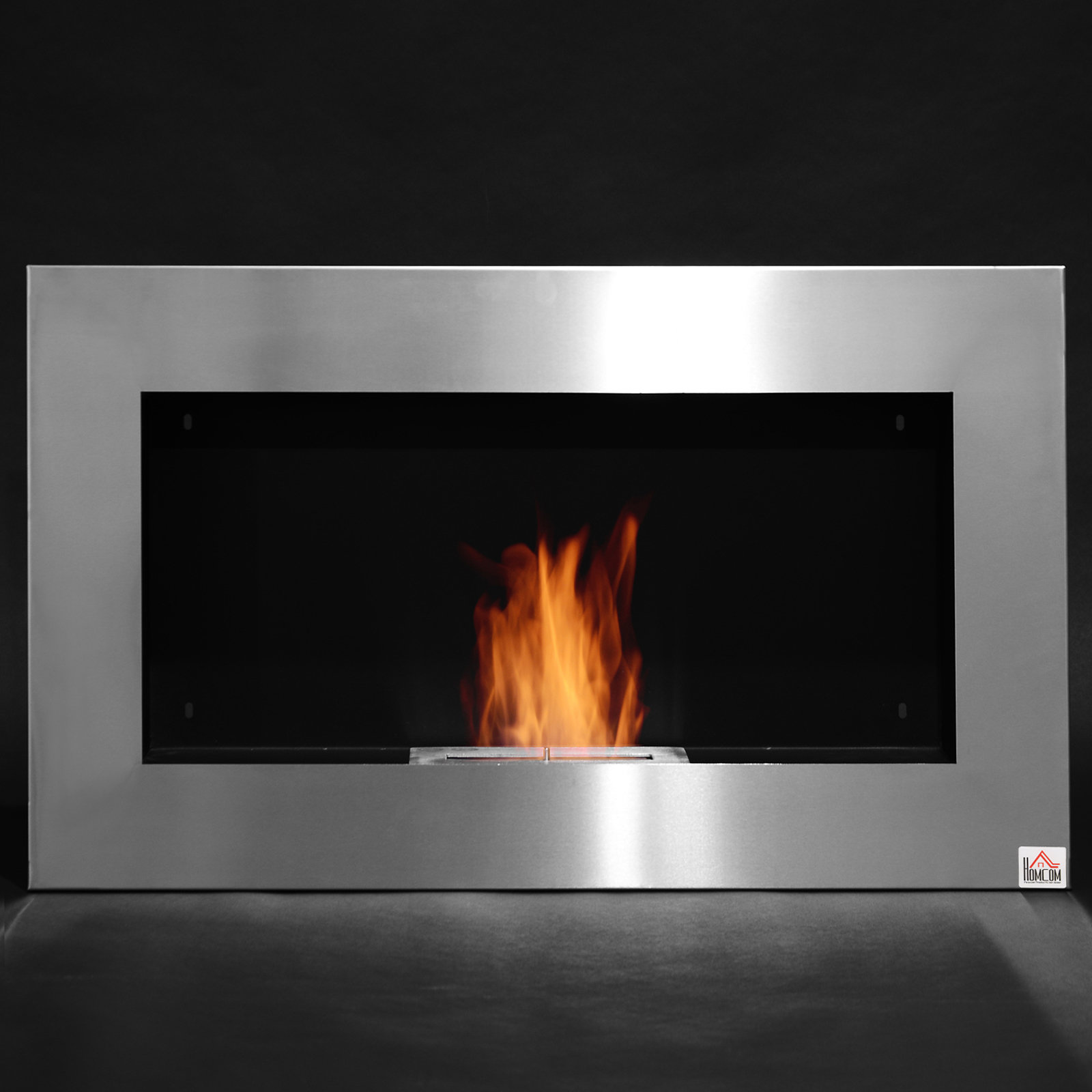 Ebern Designs Declue Wall Mounted Bio Ethanol Fireplace Wayfair