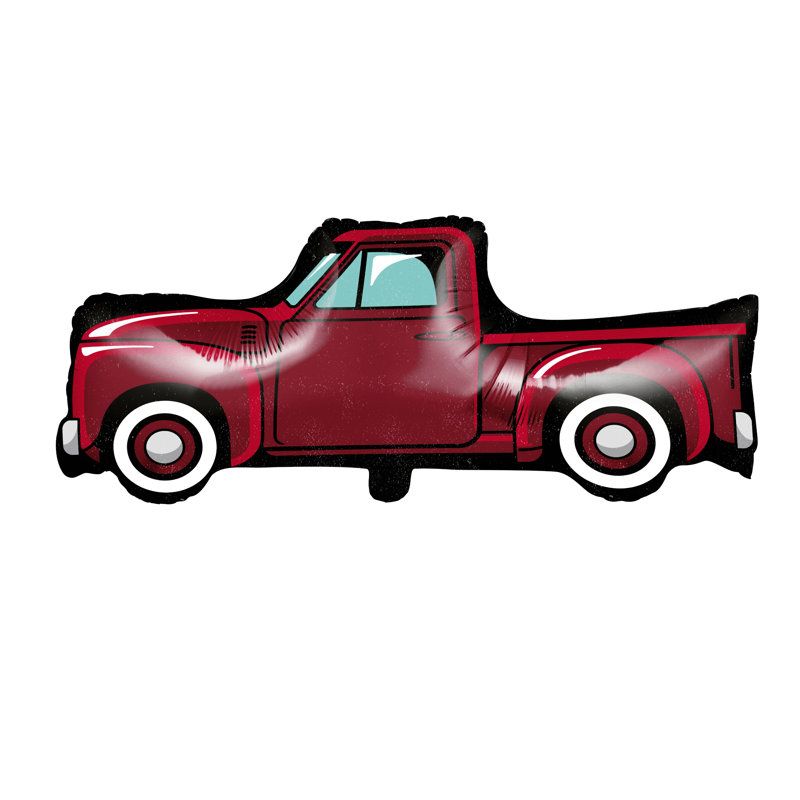 Creative Converting 6 Piece Vintage Red Truck Decoration Kit Wayfair