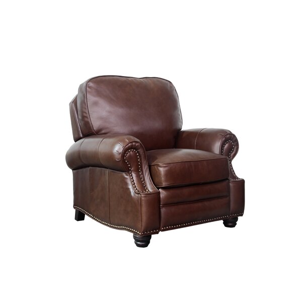 Merriwood Leather Manual Recliner by Darby Home Co