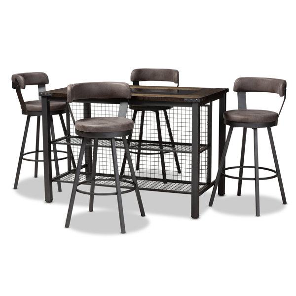 Flint 5 Piece Dining Set By Williston Forge Modern