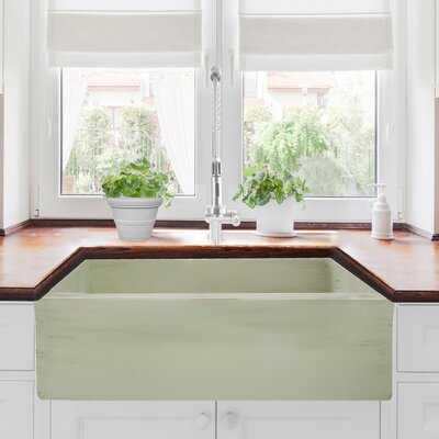 Kitchen envylove the farmhouse sink & jadite green touc…