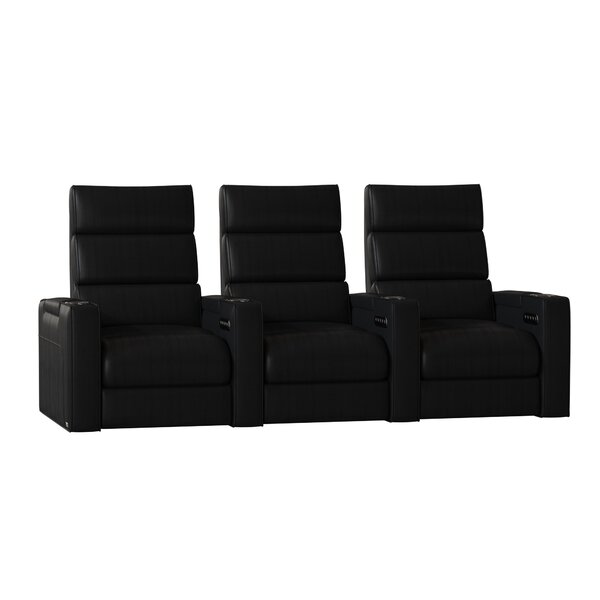 Dream HR Series Home Theater Recliner (Row Of 3) By Winston Porter