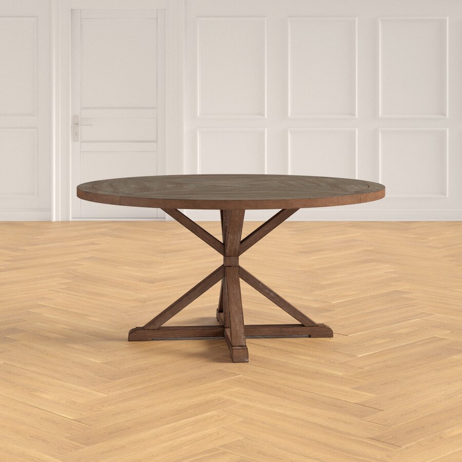 Aron Pine Solid Wood Dining Table