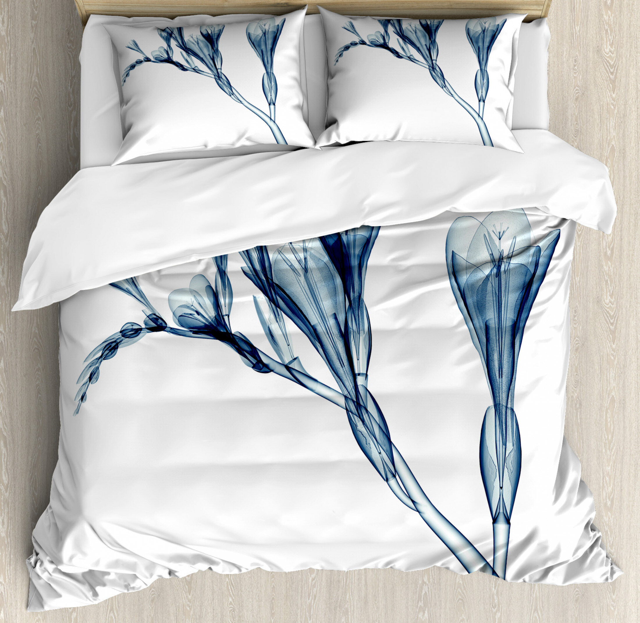 East Urban Home Flower Duvet Cover Set Wayfair