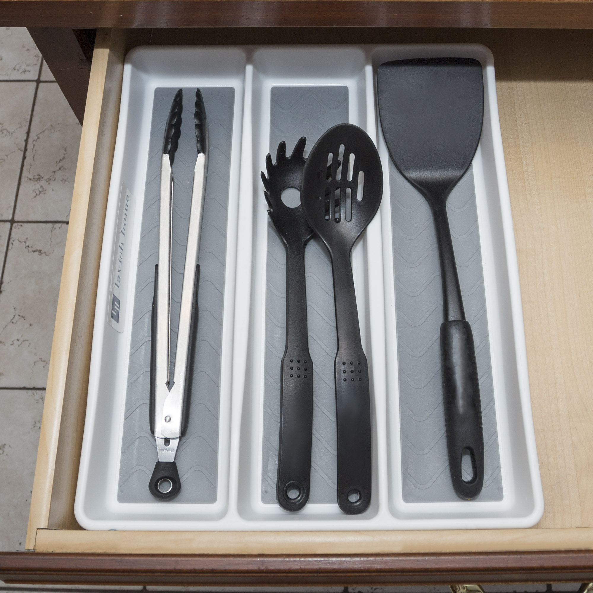 Rebrilliant 2 H X 13 W X 16 D Utensil Drawer Organizer