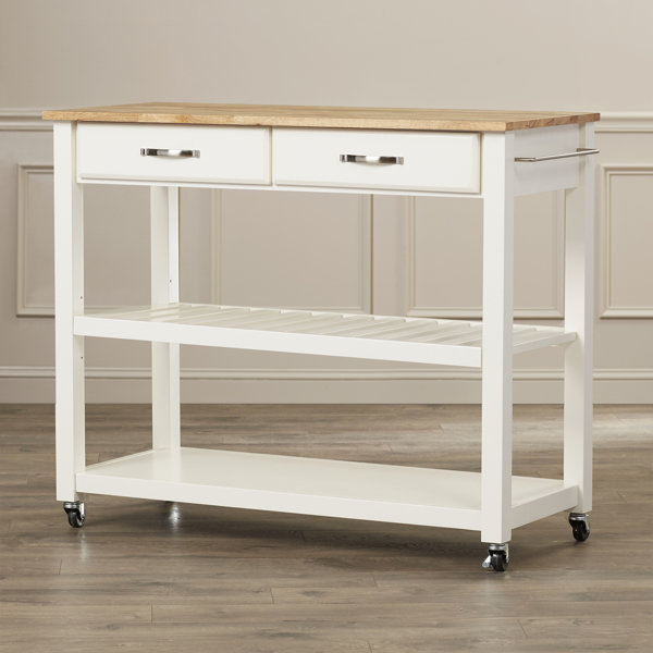Hedon Kitchen Cart By Three Posts Great price