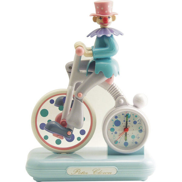 Peter Clown Alarm Clock by dCOR design